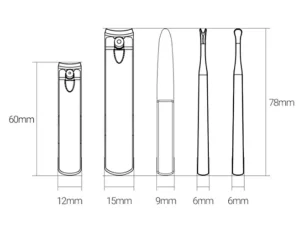 ست مانیکور شیائومی Xiaomi Manicure set Nextool Nail Clipper Set MS20015