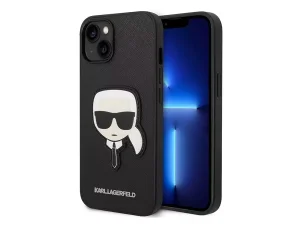 قاب چرمی آیفون 14 پلاس طرح کارل CG Mobile iphone 14 Plus Karl Lagerfeld Leather Case