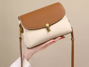 کیف دوشی زنانه چرمی New Women&#39;s Crossbody Genuine Leather Bag 6920