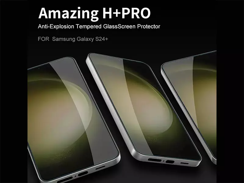 گلس سامسونگ اس 24 پلاس نیلکین Amazing H+ Pro tempered glass