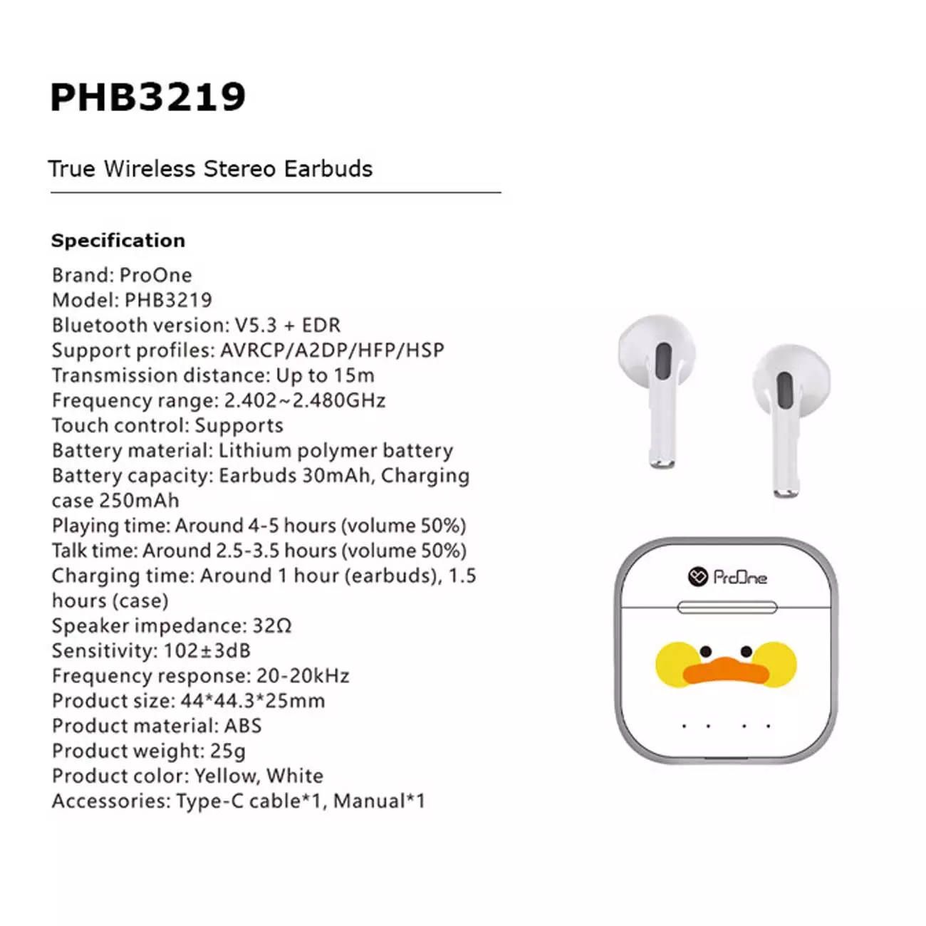 هندزفری بلوتوث استریو طرح فانتزی پرووان PHB3219