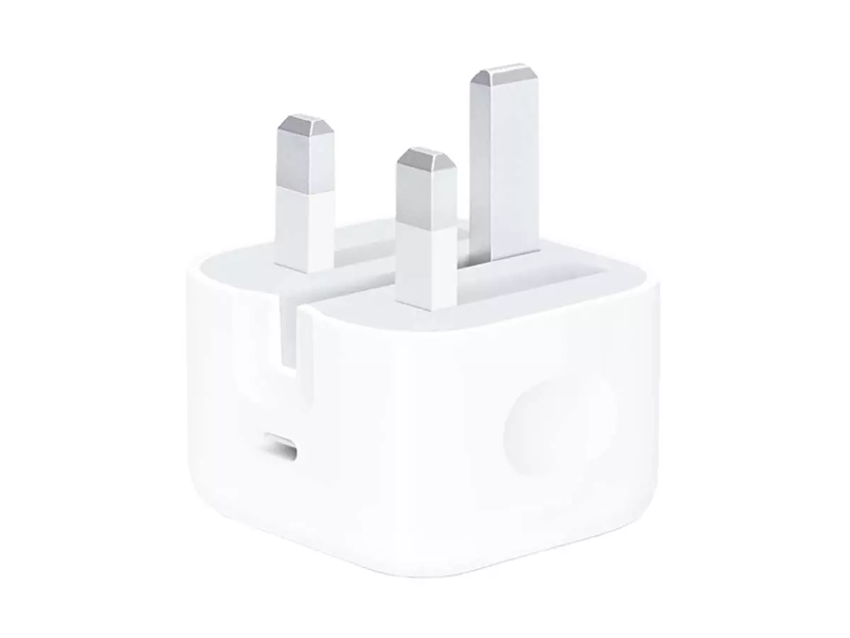 شارژر اصلی ۲۰ وات اپل Apple 20W 3pin USB-C Power Adapter