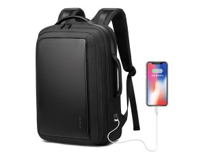 کوله لپ تاپ حرفه ای مسافرتی ضد آب با پورت USB مناسب برای لپتاپ 15 اینچی بنج BANGE BG-S56 Waterproof Men&#39;S Travel Backpack