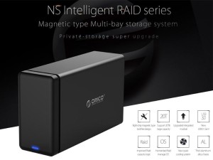 باکس هارد درایو 2.5 اینچی اوریکو ORICO NS200RC3 2 Bay USB3.0 Hard Drive Enclosure with Raid