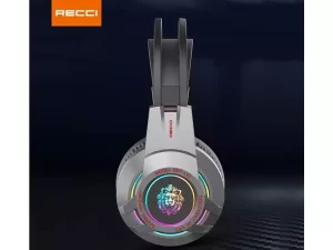 هدفون سیمی گیمینگ با جک 3.5 میلی‌متری رسی Recci REP-L22 3.5mm gaming earphones headphone