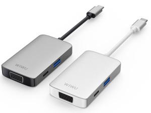 هاب تایپ سی پنج پورت ویوو WiWU Alpha 513HVP 5 in 1 USB C