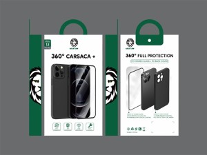 قاب و گلس 360 درجه آیفون 13 پرو مکس گرین Green iphone 13 Pro Max 360 Carsaca Plus Screen &amp; Case