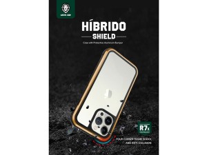 قاب محافظ آیفون 13 پرو گرین Green iPhone 13 Pro Hibrido Shield Case