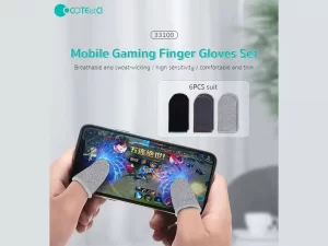 کاور انگشتی گیمینگ موبایل کوتتسی (پک 6 عددی) COTEetCI Mobile Game Finger Set 6pcs 33100