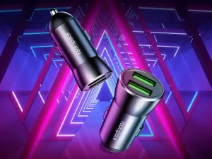 شارژر فندکی دو پورت راک Rock H8 Dual Car Charger