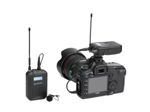 میکروفون بی سیم یقه ای بویا BOYA BY-WM6S Wireless Omni Lavalier Microphone