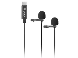 میکروفون تایپ سی بویا BOYA BY-M3D Digital Dual-Head Microphones