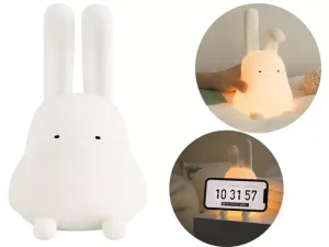 چراغ خواب رومیزی فانتزی شارژی کودکانه Cartoon folding ear rabbit night light