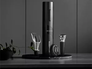 درب باز کن برقی بطری شیائومی Xiaomi Circle Joy Black Samurai Electric Wine Opener CJ-EKPQ05