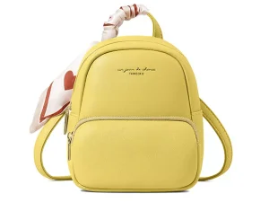 مینی کوله پشتی دخترانه و زنانه تائومیک میک Taomicmic D7089-E Faux Leather Lettering Mini Backpack