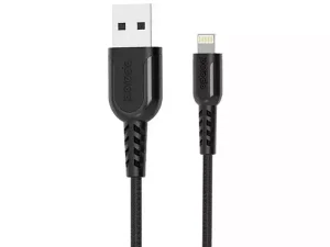 کابل شارژ یو اس بی به لایتنینگ 2.4 آمپر 1.2 متری پورودو Porodo PD-12TUBL lightning cable 1.2 m