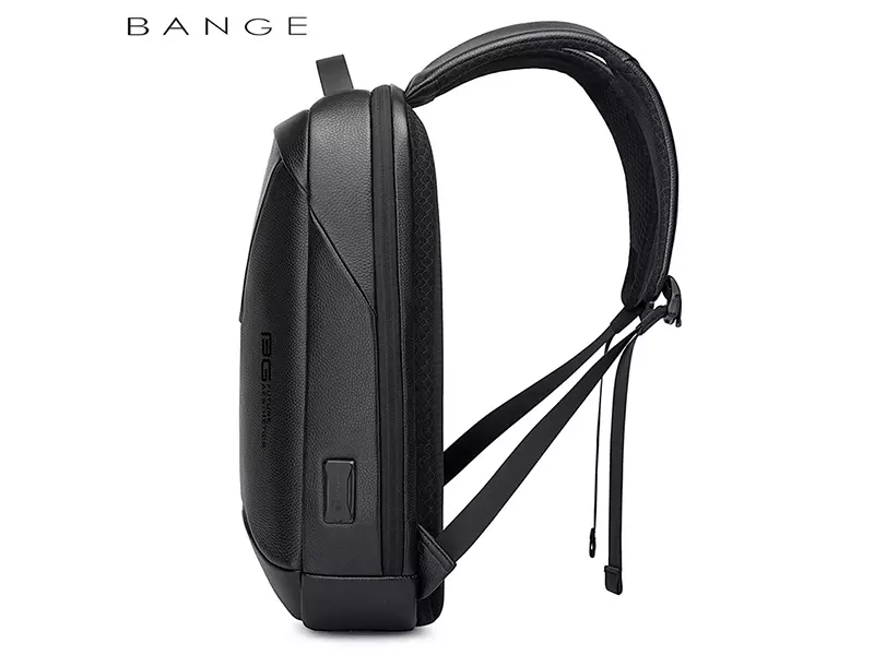 (فروش ویژه) * کوله پشتی لپ تاپ 15.6 اینچ مسافرتی ضد سرقت بنج Bange BG-6621 Leather Anti Theft Travel Backpack * ( ارسال رایگان)