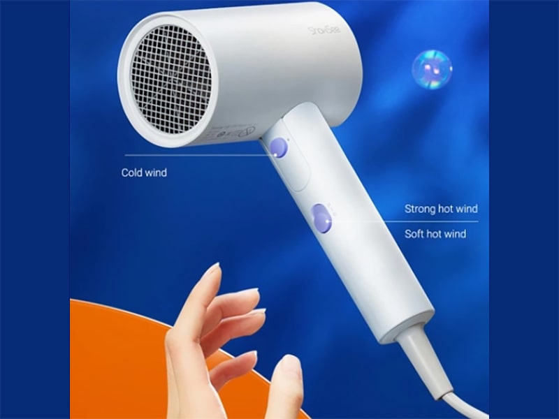 سشوار شیائومی Xiaomi ShowSee A4-W Electric Anion Hair Dryer 1800W