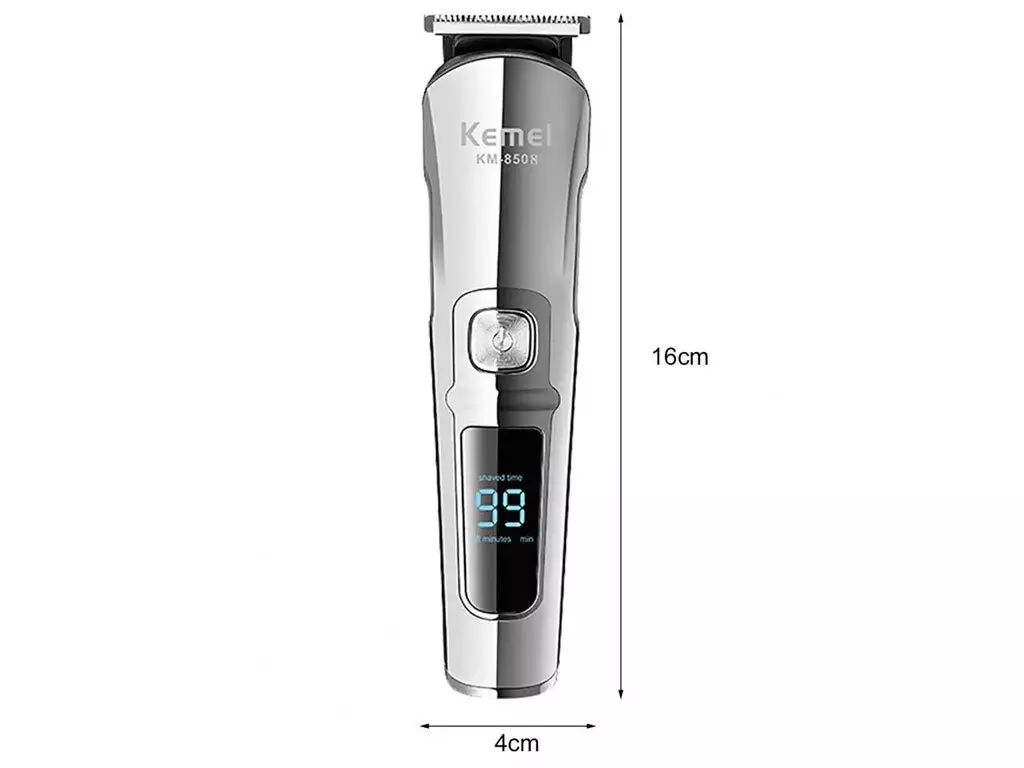 ماشین اصلاح موی سر و بدن 7 کاره شارژی ضدآب کیمی Kemei KM-8508 6 In 1 Waterproof Shaving Machine Multifunction Trimmer