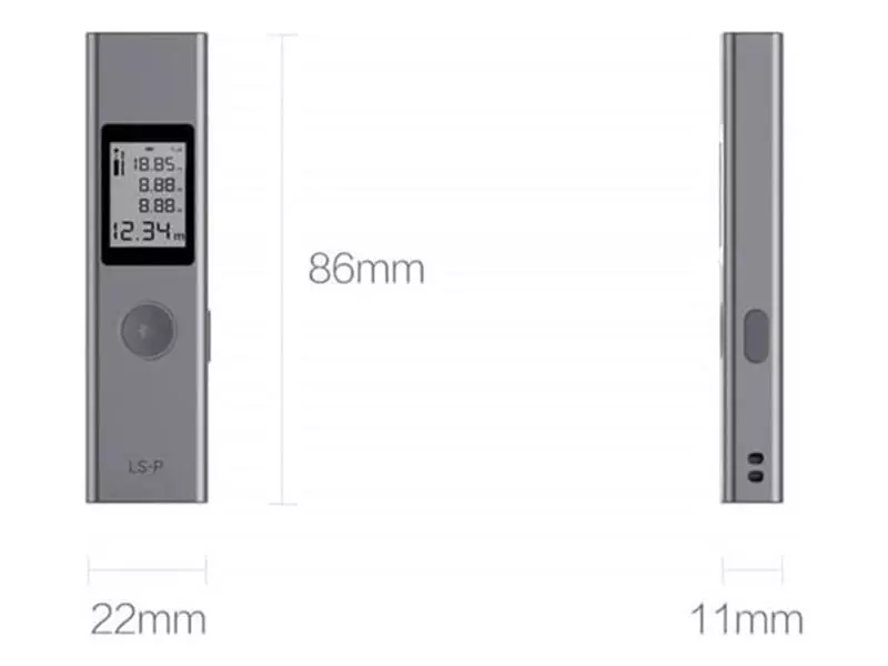 متر لیزری شیائومی Xiaomi ATuMan LS-P Digital Meter