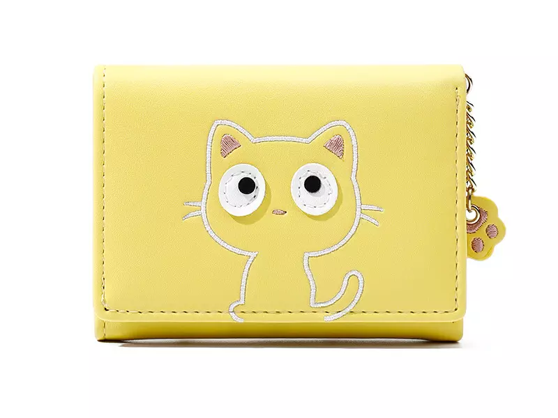 کیف پول دخترانه فانتزی با زنجیر تزئینی تائومیک میک TAOMICMIC 929591 small cartoon short wallet women