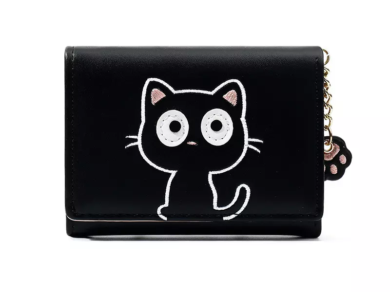 کیف پول دخترانه فانتزی با زنجیر تزئینی تائومیک میک TAOMICMIC 929591 small cartoon short wallet women