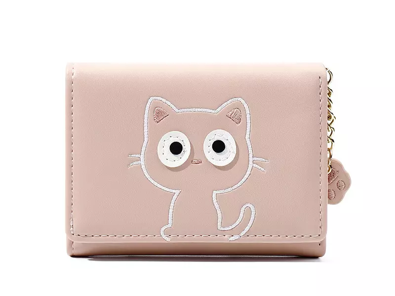 کیف پول دخترانه فانتزی با زنجیر تزئینی تائومیک میک TAOMICMIC 929591 small cartoon short wallet women