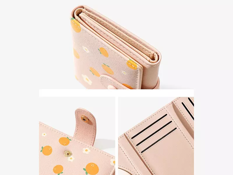 کیف پول دخترانه فانتزی با طرح میوه تائومیک میک TAOMICMIC Y8901 Fruit Print Women Short Wallet