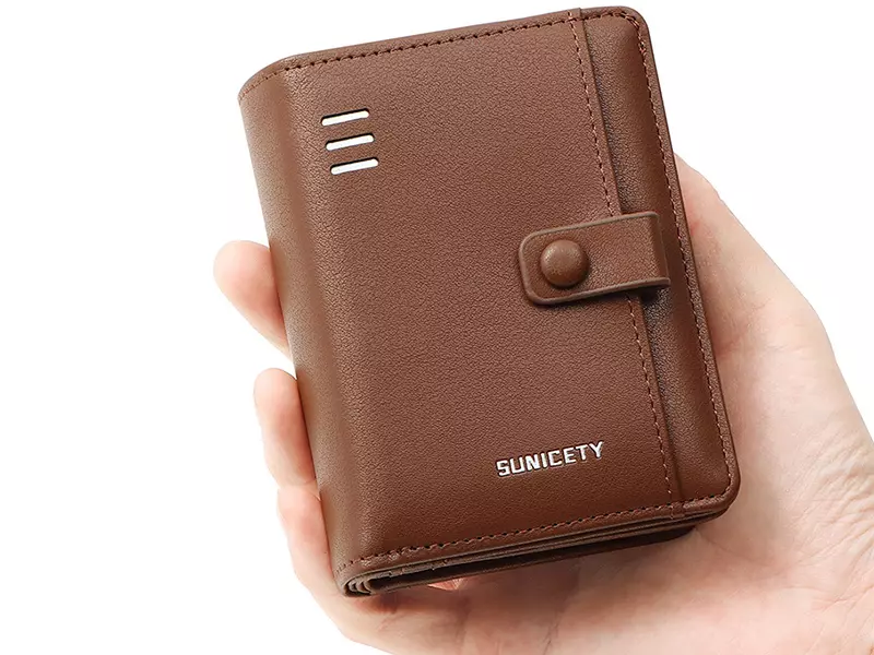 کیف پول و جاکارتی مردانه کوچک سانی ستی SUNICETY S3063 short men&#39;s wallet card bag