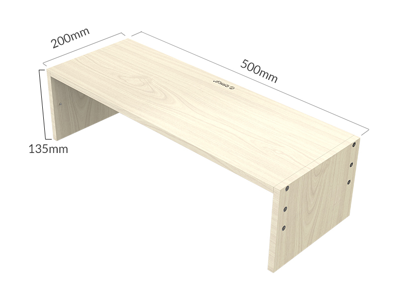 پایه نگهدارنده مانیتورچوبی اوریکو با ارتفاع 135 میلی متر ORICO-MSR-02 Monitor Holder