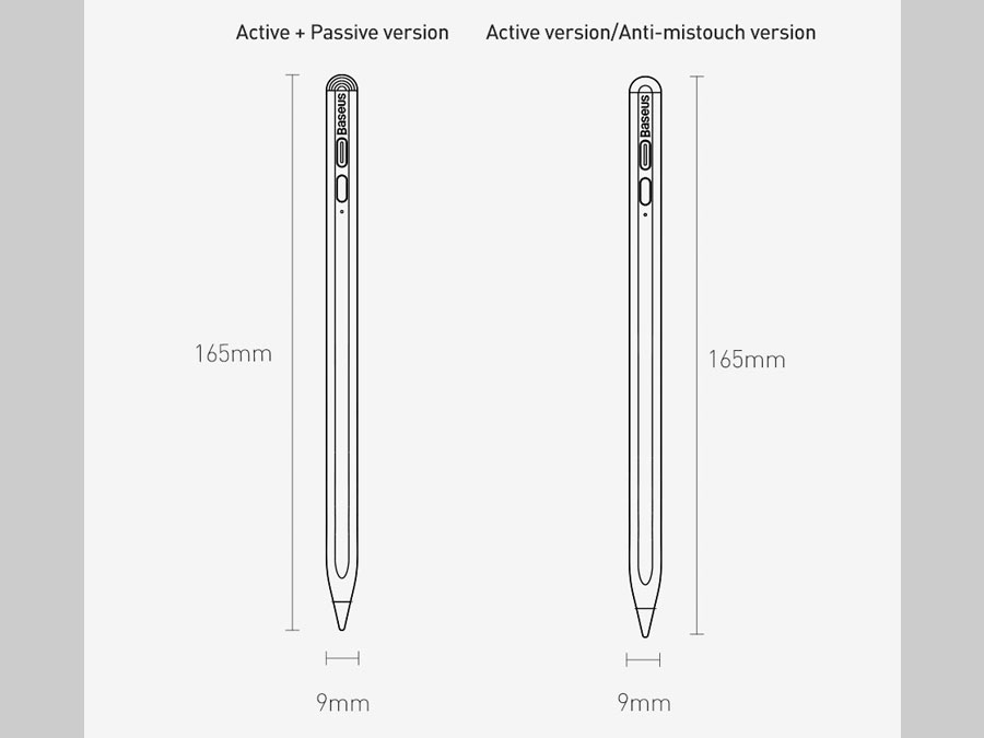 قلم لمسی آیپد بیسوس Baseus Smooth Writing Capacitive Stylus iPad SXBC060502