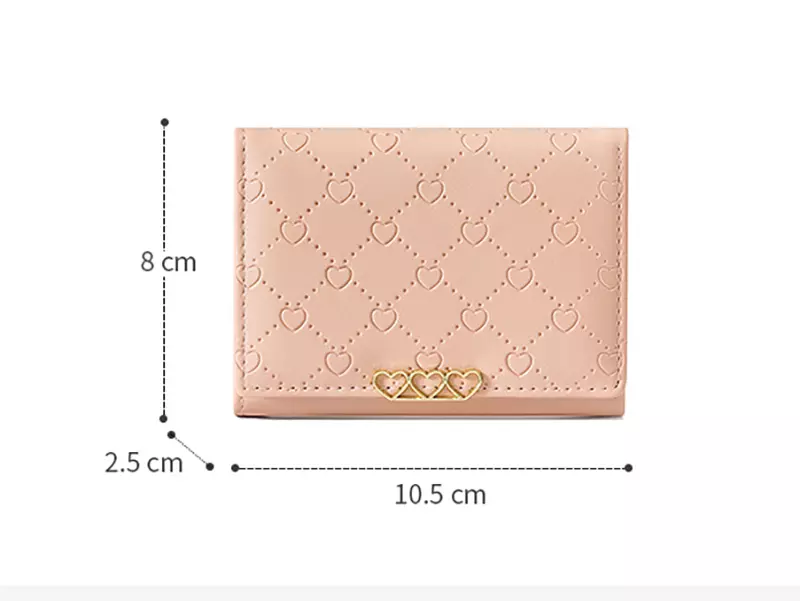 کیف پول کوچک زنانه قلبی تائومیک میک TAOMICMIC Y8954 women&#39;s wallet mini