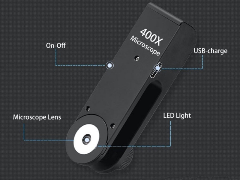 لنز میکروسکوپی گوشی موبایل 400X Microscope Lens