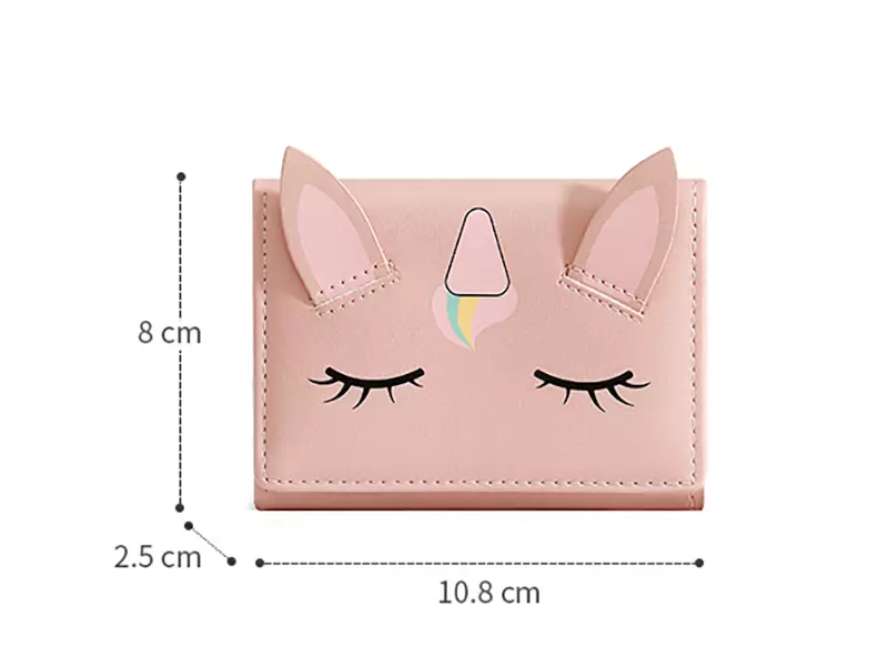 کیف پول فانتزی تاشو زنانه طرح تک شاخ تائومیک میک TAOMICMIC Y8939 Unicorn Print Women&#39;s Wallet