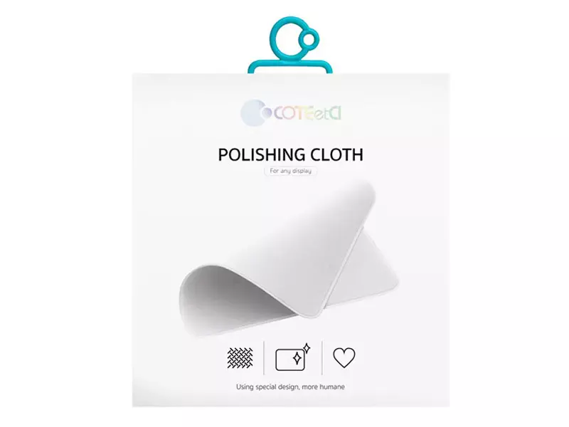 مجموعه 2 عددی پارچه پولیش مخصوص نظافت صفحه نمایش کوتتسی Coteetci Polishing cloth 86008