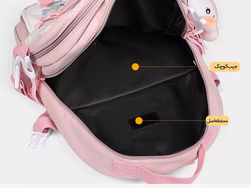 کوله پشتی لپ تاپ 15 اینچ با ظرفیت بزرگ IOS/Aiguoshi large-capacity backpacks 4821