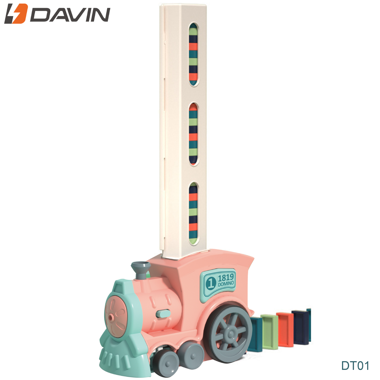 بازی فکری قطار دومینو ساز داوین DT01