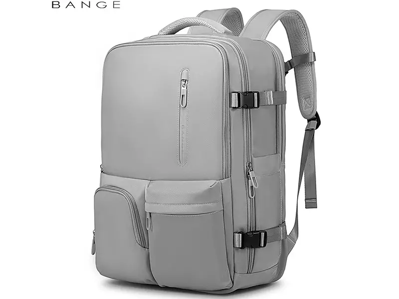 کوله پشتی لپ تاپ 17 اینچ ضدآب مسافرتی یو اس بی دار بنج Bange BG-1800 Ransel Tas Travel Backpack Laptop Kerja Pria USB"