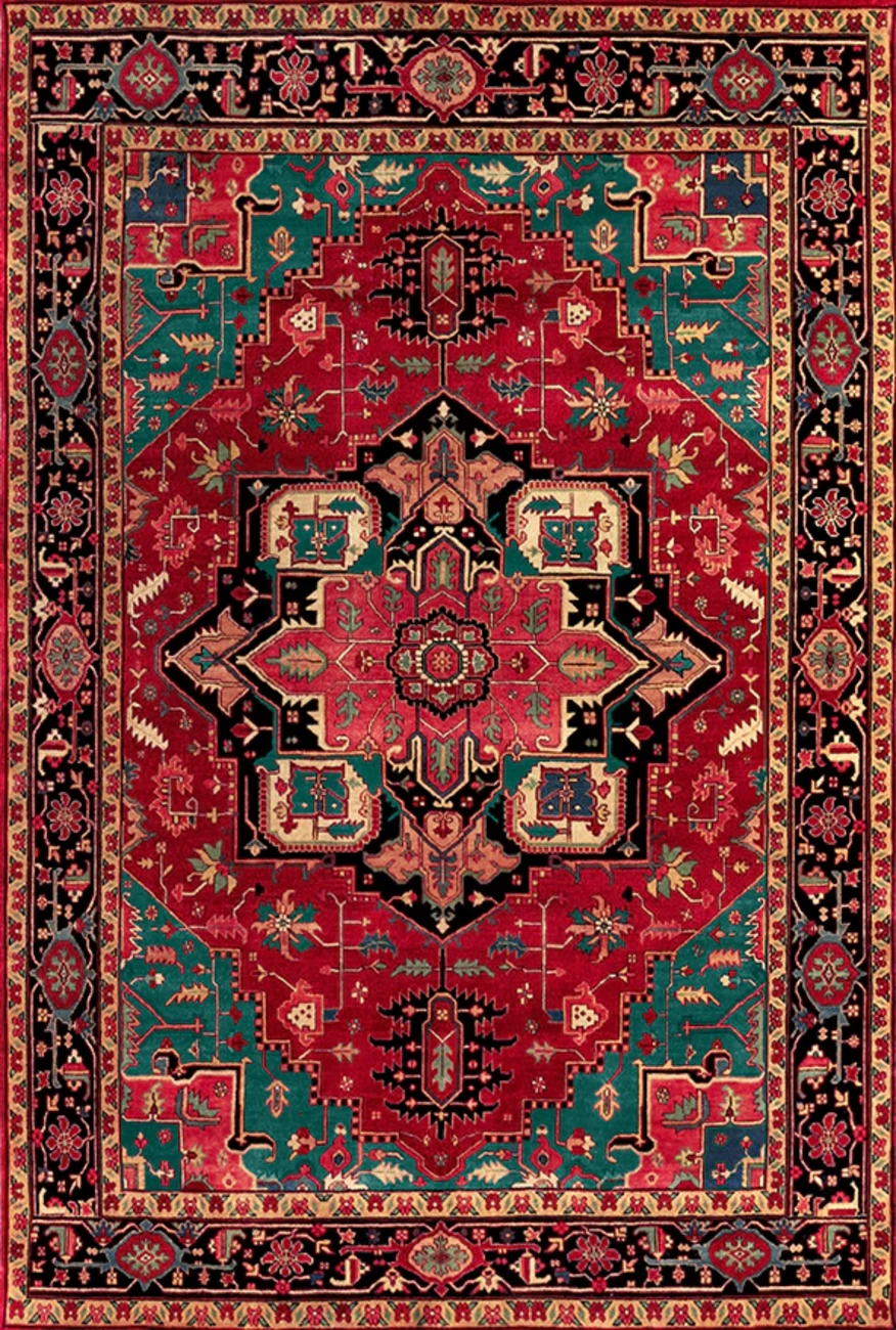 فرش ابریشم ماشینی مدرن و سنتی مناسب حال و پذیرایی برند وارکالا کد ABRISHAM SM 384