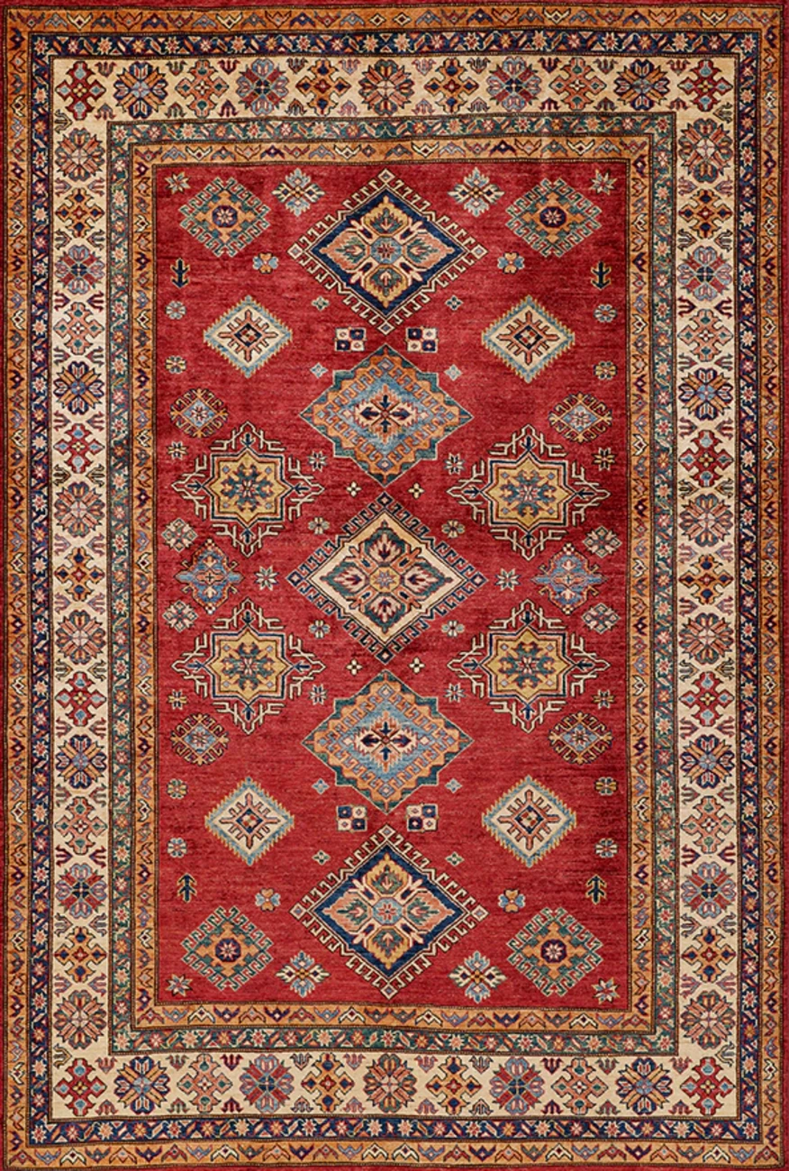 فرش ابریشم ماشینی مدرن و سنتی مناسب حال و پذیرایی برند وارکالا کد ABRISHAM SM 357