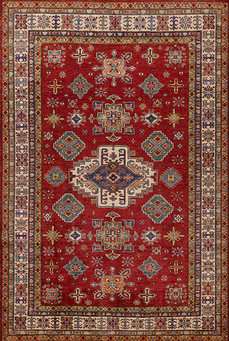 فرش ابریشم ماشینی مدرن و سنتی مناسب حال و پذیرایی برند وارکالا کد ABRISHAM SM 355