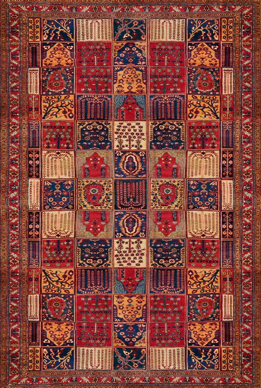 فرش ابریشم ماشینی مدرن و سنتی مناسب حال و پذیرایی برند وارکالا کد ABRISHAM SM 296