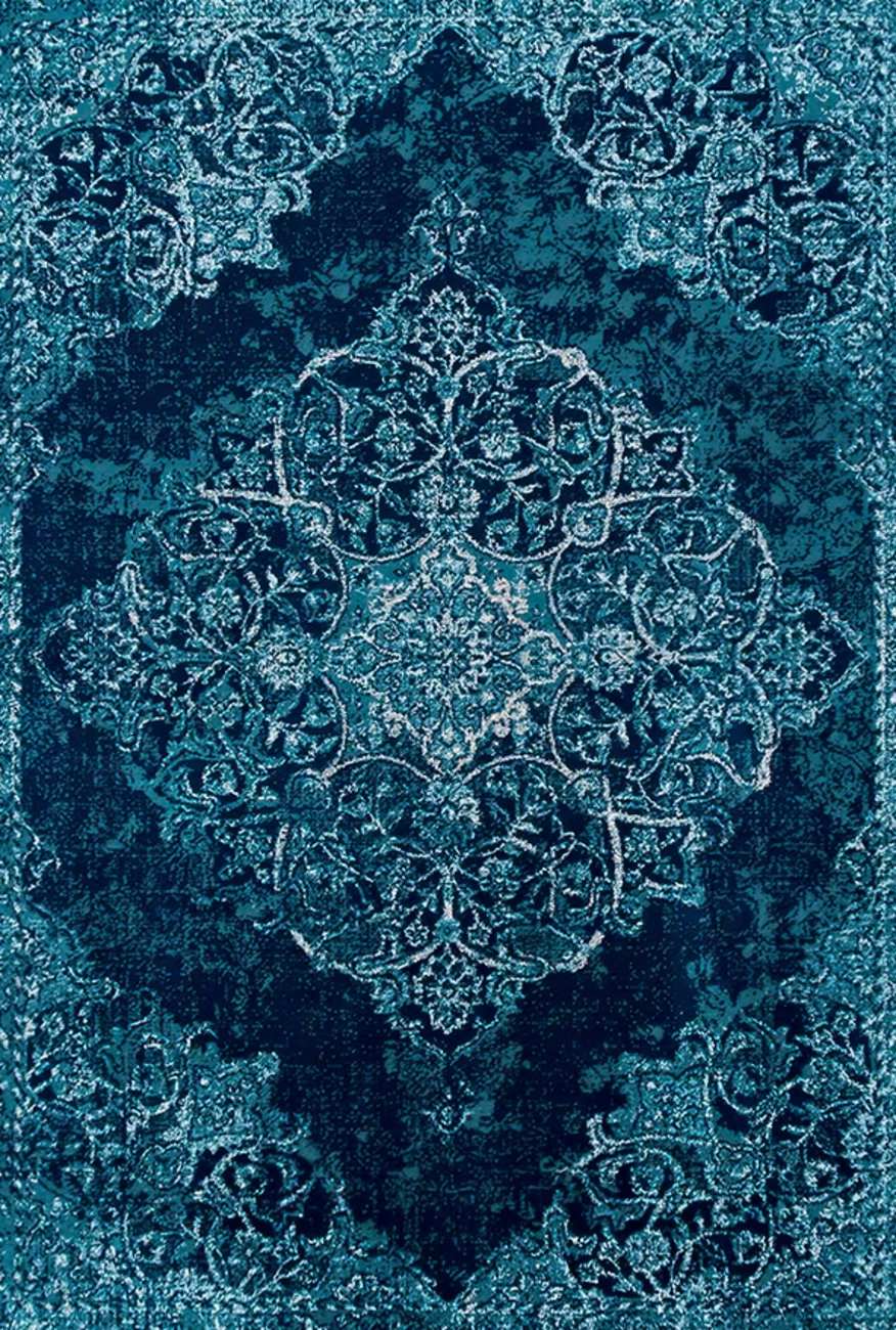 فرش ابریشم ماشینی مدرن و سنتی مناسب حال و پذیرایی برند وارکالا کد ABRISHAM SM 672