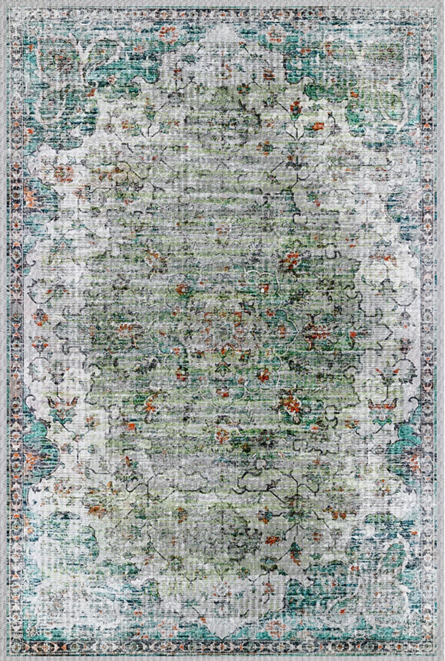 فرش ابریشم ماشینی مدرن و سنتی مناسب حال و پذیرایی برند وارکالا کد ABRISHAM SM 649