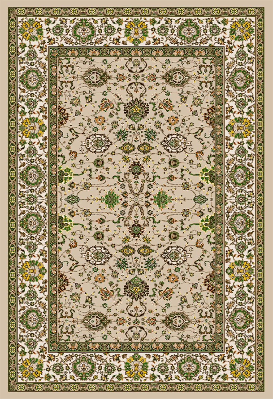 فرش ابریشم ماشینی مدرن و سنتی مناسب حال و پذیرایی برند وارکالا کد ABRISHAM SM 644
