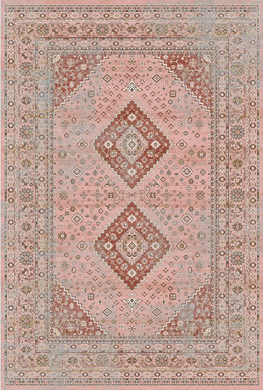 فرش ابریشم ماشینی مدرن و سنتی مناسب حال و پذیرایی برند وارکالا کد ABRISHAM SM 600