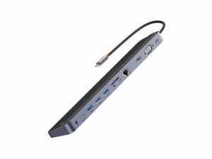 هاب تایپ سی 11 پورت و پایه لپ تاپ بیسوس Baseus EliteJoy Gen2 universal HUB 11in1 laptop stand WKSX030013