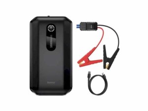 جامپ استارتر و پاوربانک خودرو بیسوس Baseus Super Energy Air Car Jump Starter CGNL020101 10000mAh