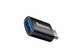 مبدل او تی جی تایپ سی به یو اس بی بیسوس Baseus Ingenuity Mini OTG Adaptor Type C to USB-A 3.1 ZJJQ000001