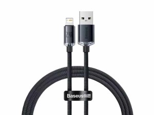 کابل لایتنینگ 1.2 متری بیسوس Baseus CAJY000001 Crystal Shine 1.2m Lightning Cable